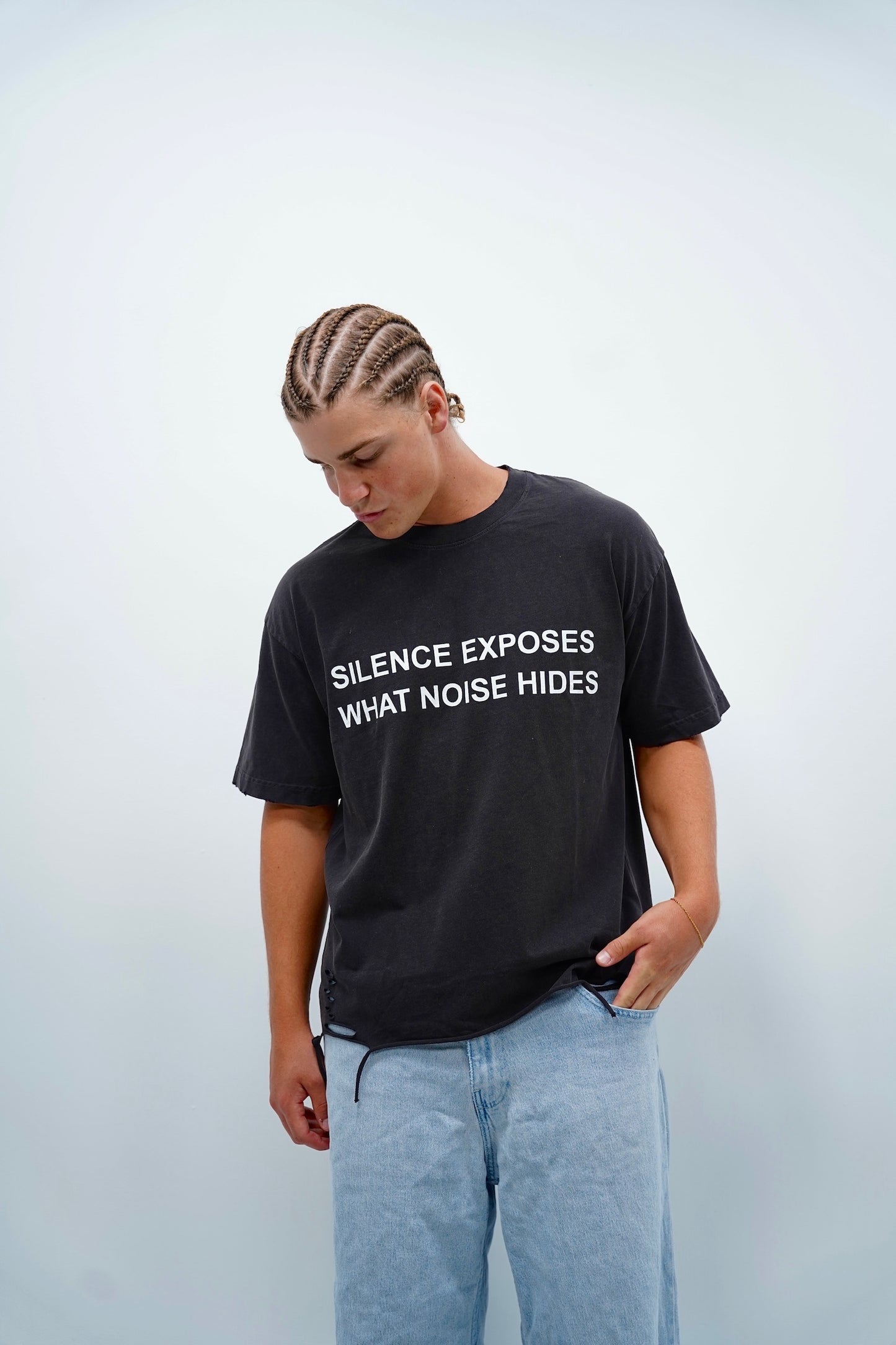 "BE STILL" tee