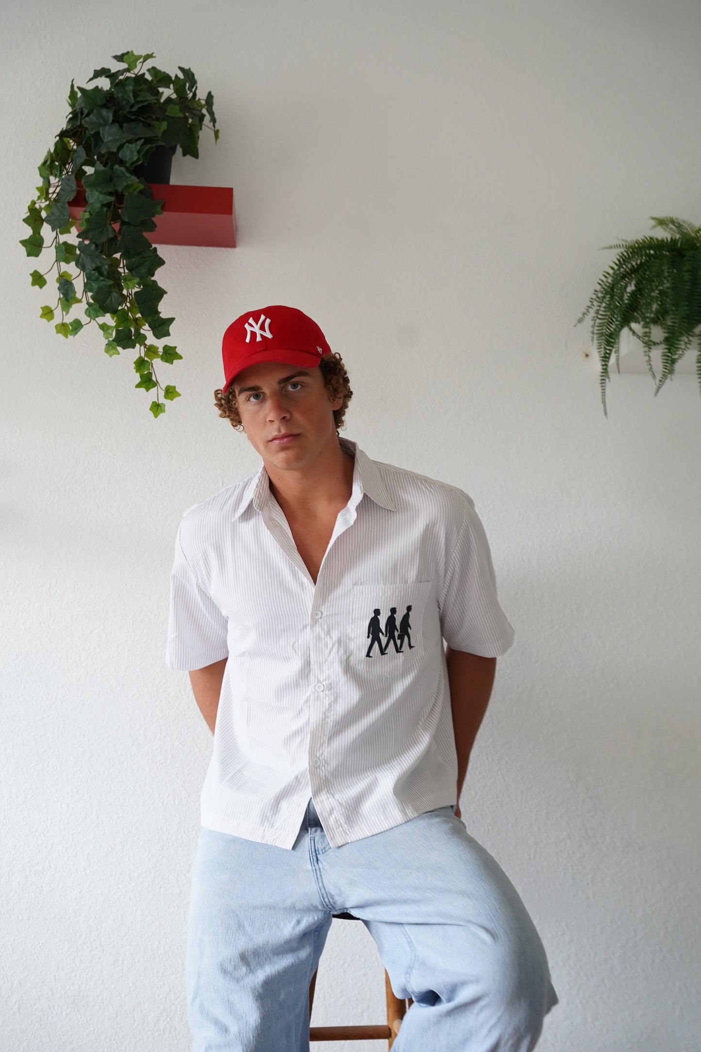 "SPIRIT LED" boxy button up