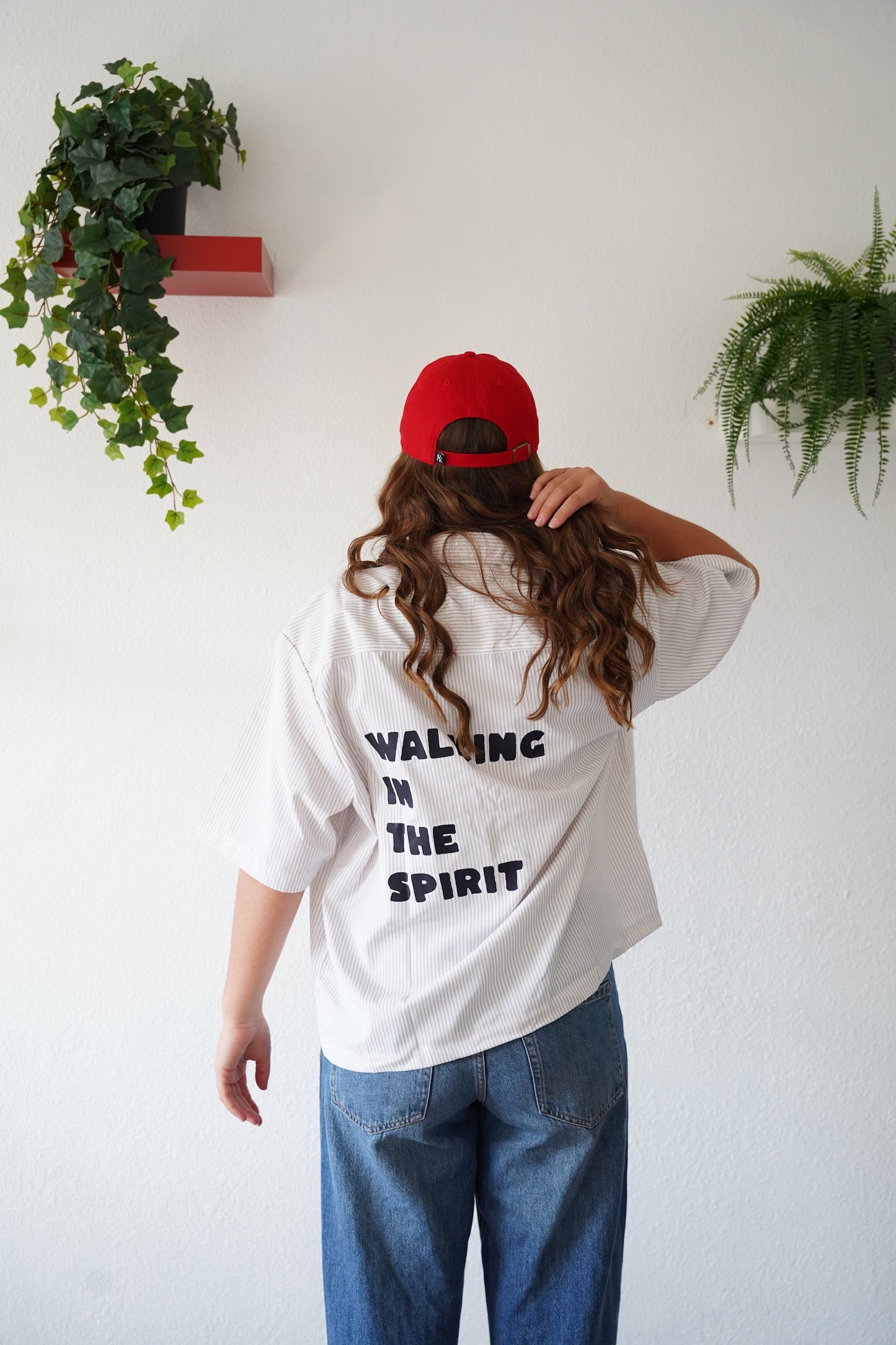 "SPIRIT LED" boxy button up