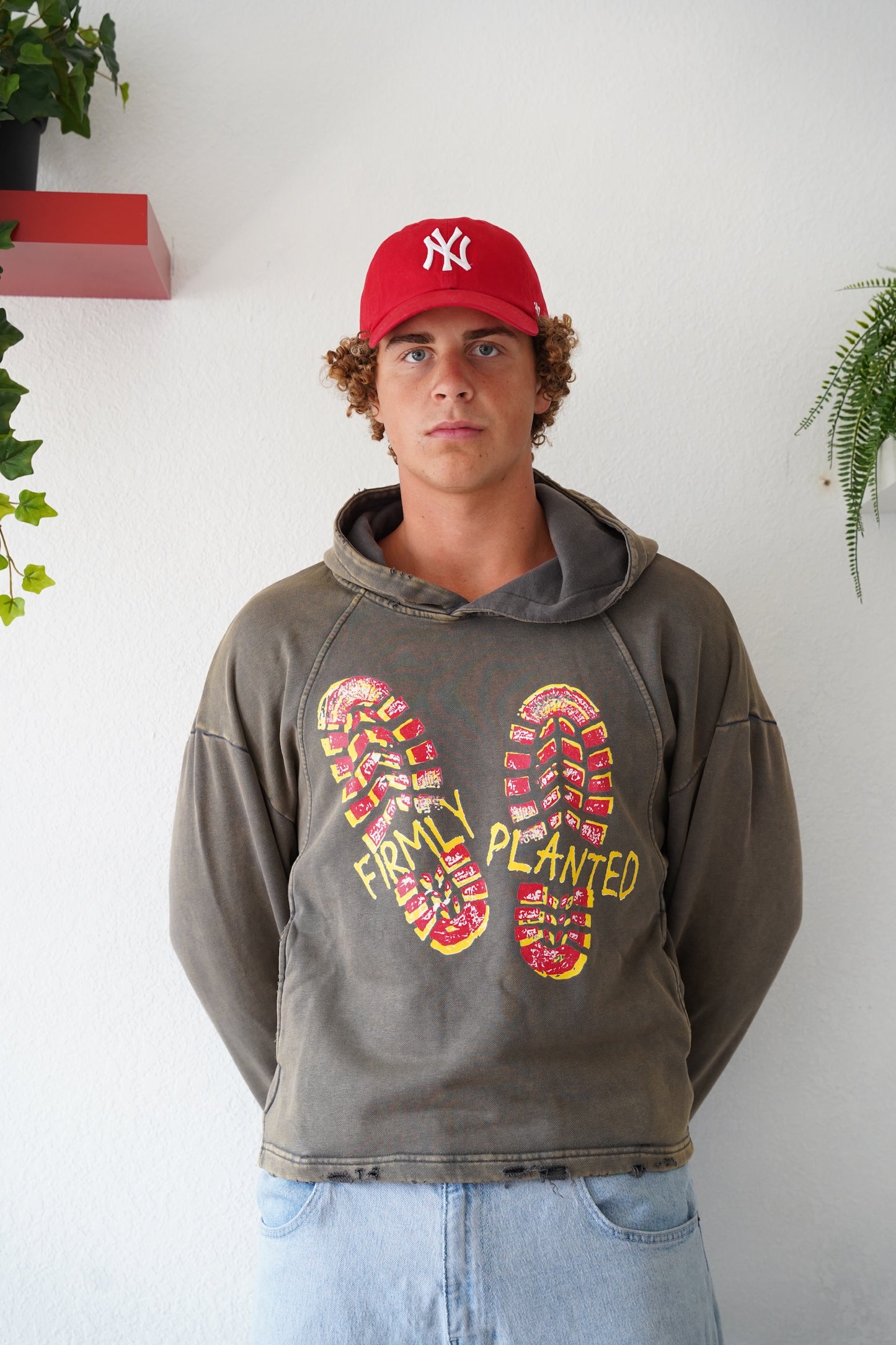 "BASED" boxy hoodie