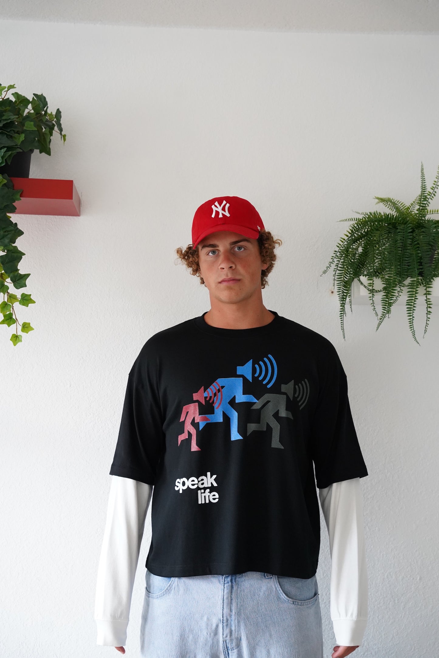 " SPEAK LIFE" thermal tee