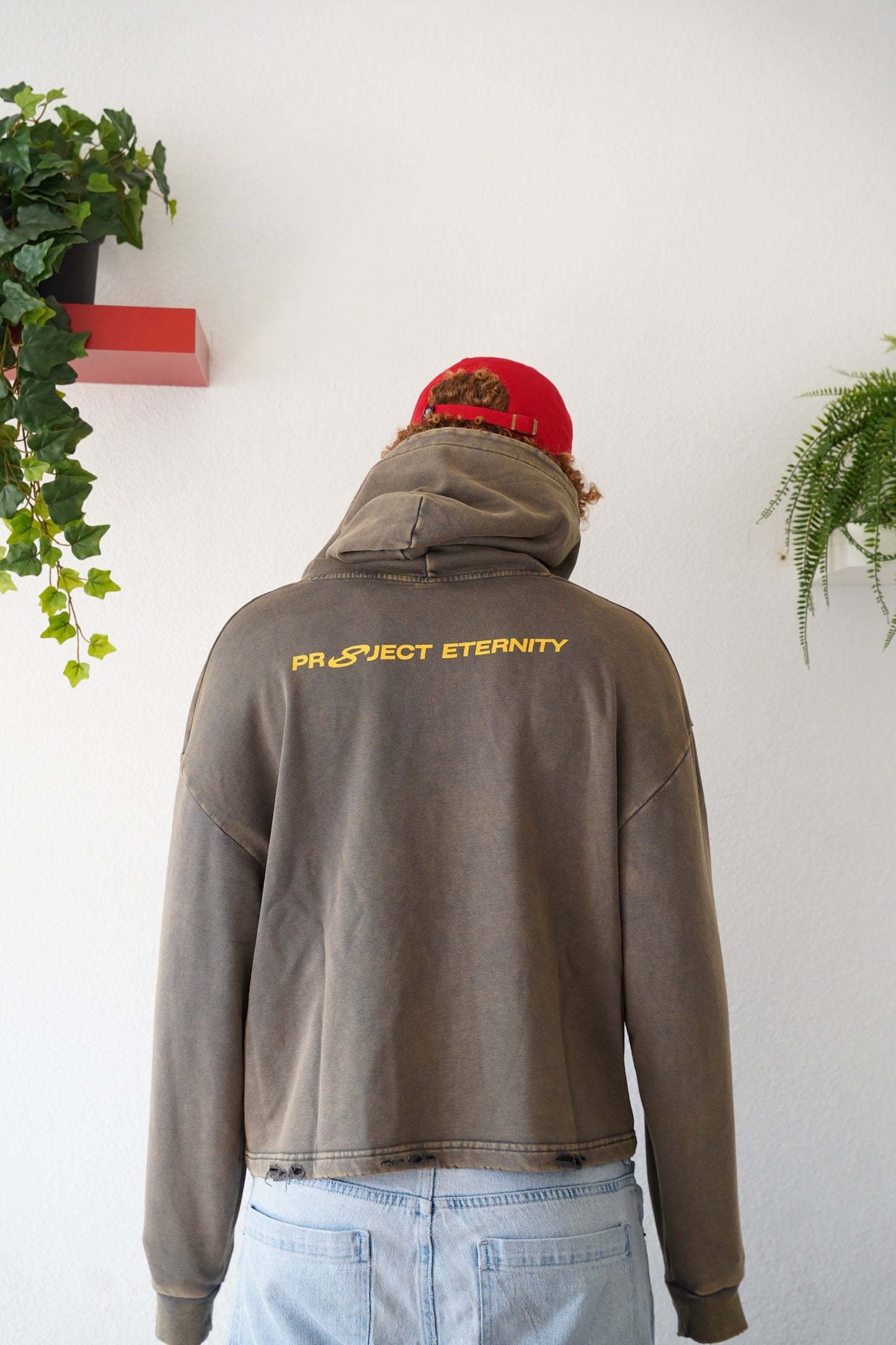 "BASED" boxy hoodie