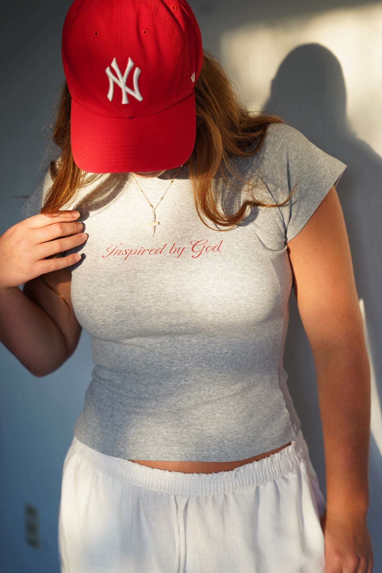 "INSPO BY GOD" baby tee