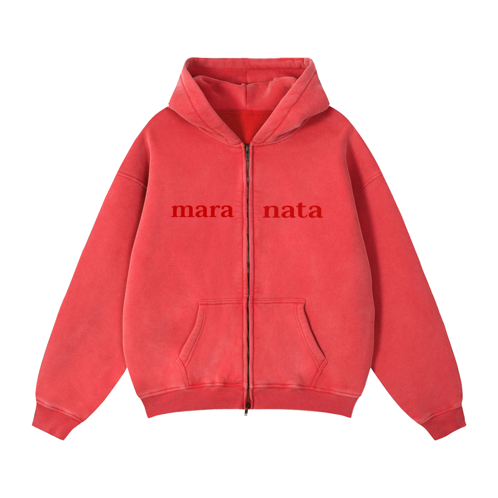 "Maranata" zip up