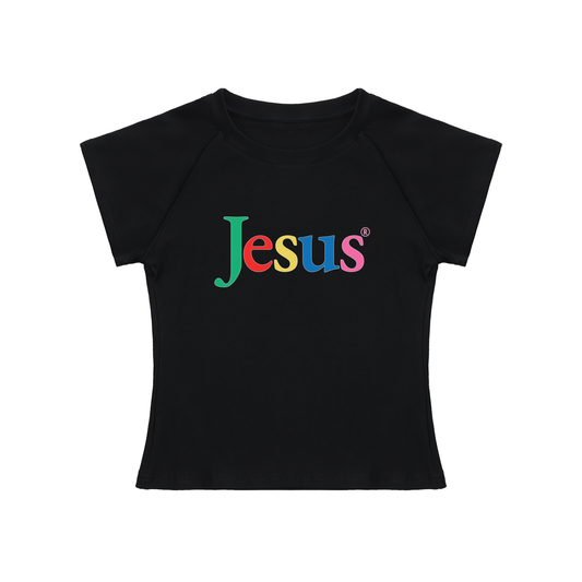 "JESUS.COM" baby tee