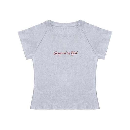 "INSPO BY GOD" baby tee