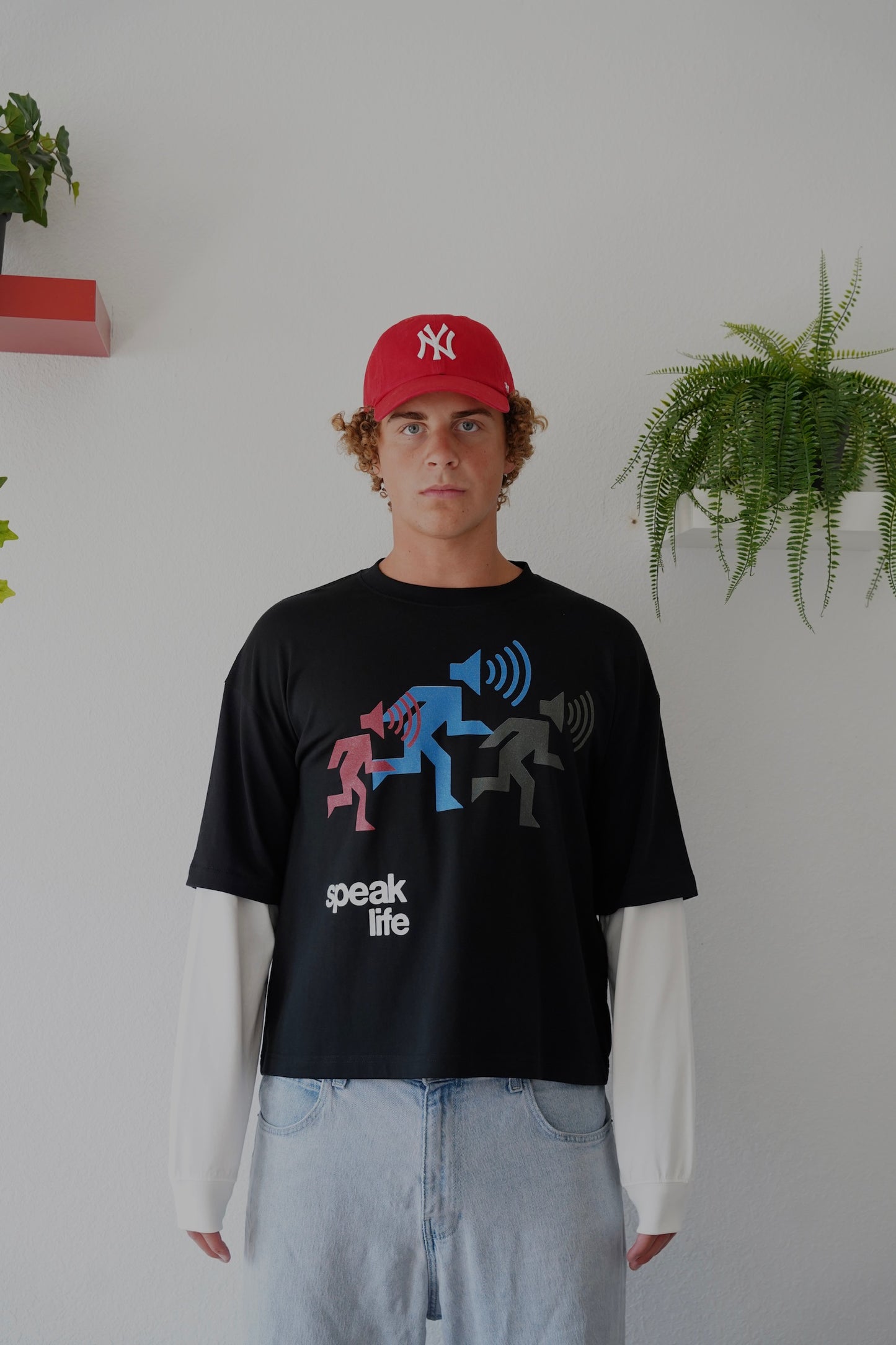 " SPEAK LIFE" thermal tee